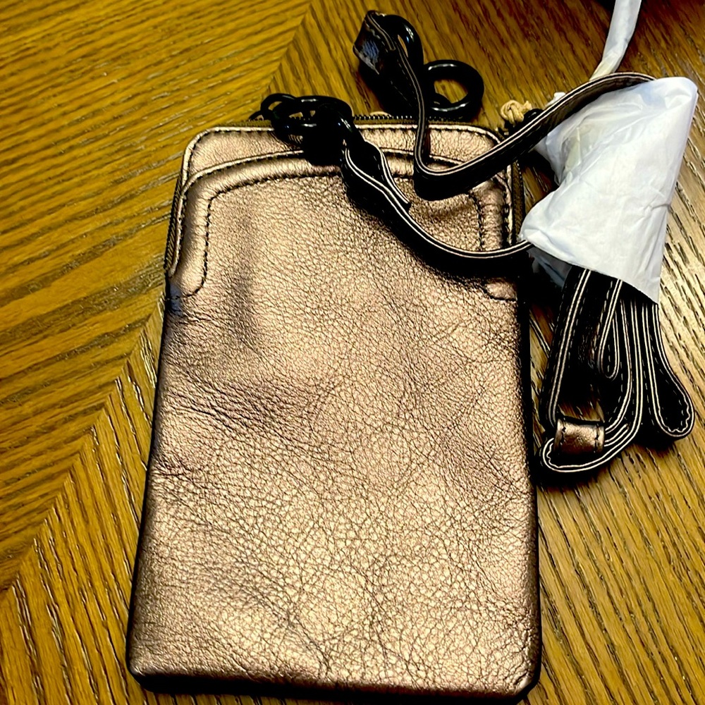 Hobo Nila phone purse color Pewter (bronze like)
